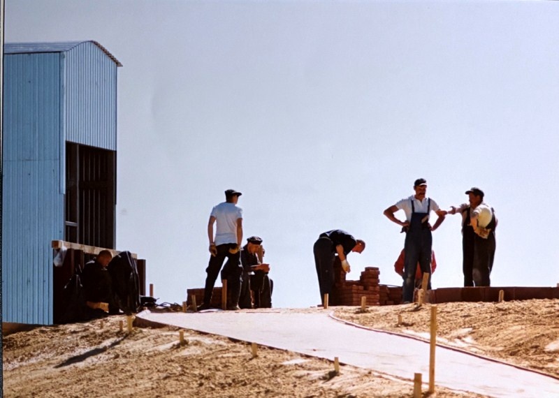 Chwila z budowy zatrzymana w kadrze