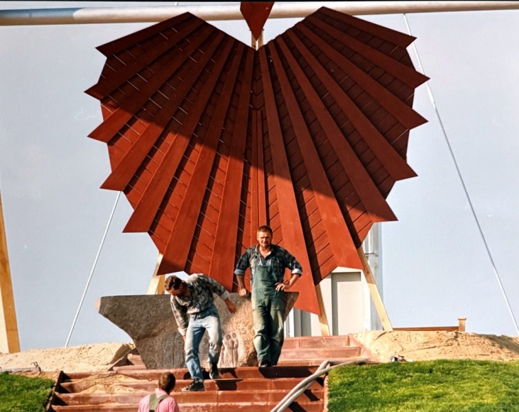 Serce, jeden z elementów powstającego ołtarza