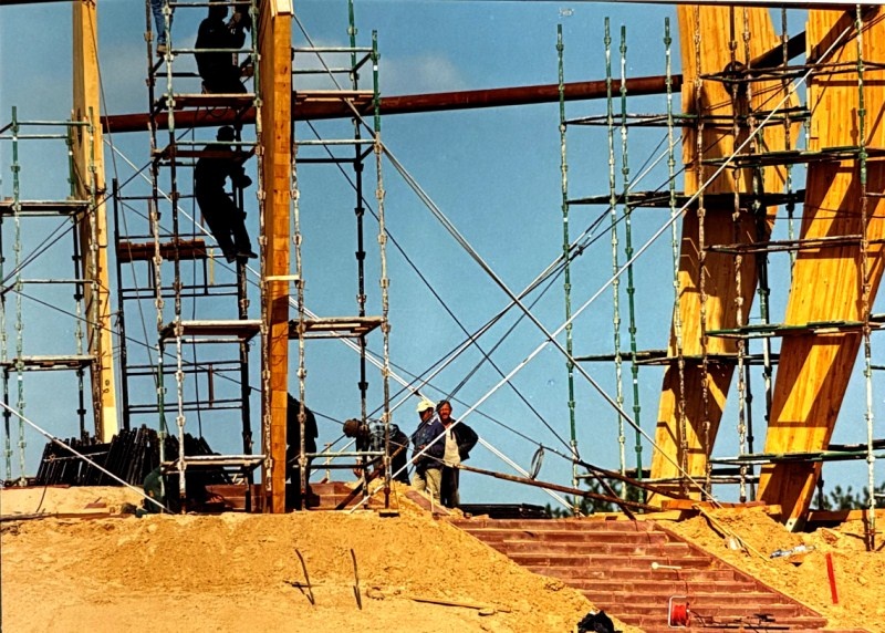 Krajobraz na budowie