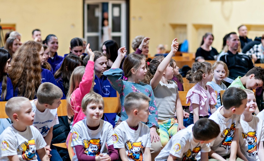 Olimpijczycy przepytani przez uczniów zdjęcie nr 344850