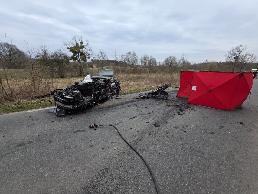 To się ogląda Śmiertelny wypadek koło Przezmarka