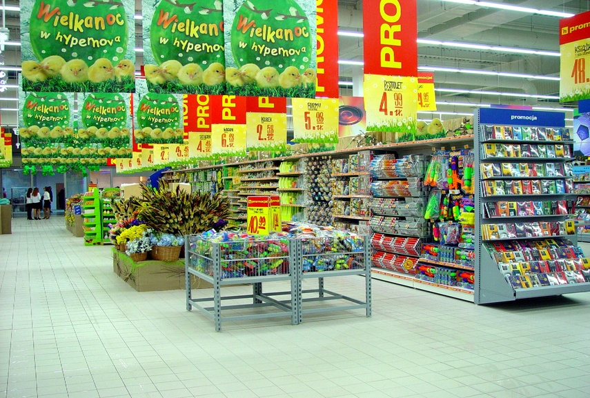 Tylko pracownicy wiedzą ile trzeba było włożyć pracy, aby przygotować sklep do otwarcia