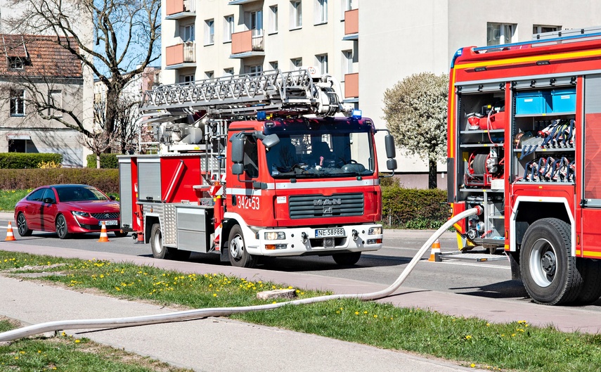 Pożar w pustostanie przy Robotniczej zdjęcie nr 347052