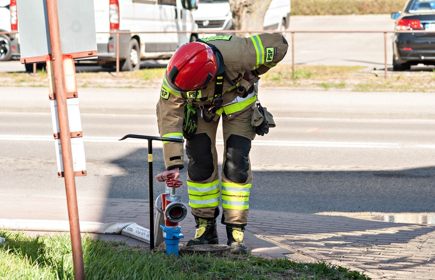 Pożar w pustostanie przy Robotniczej zdjęcie nr 347058