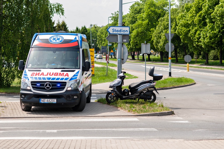Kolizja ze skuterem zdjęcie nr 348441