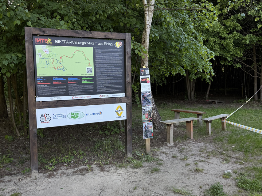 Rowerem na elbląski Bikepark zdjęcie nr 348726