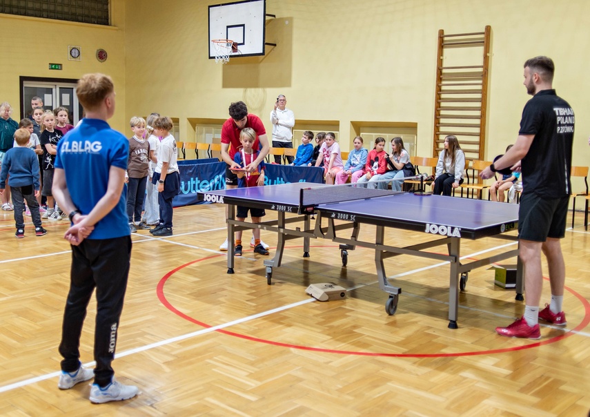 Jakub Dyjas zachęcał do tenisa stołowego zdjęcie nr 350010