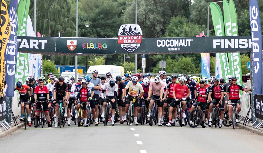 Ścigali się na szosie i rolkach. Road Race w Elblągu zdjęcie nr 351493
