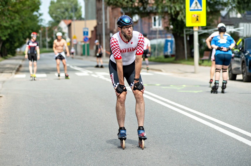 Ścigali się na szosie i rolkach. Road Race w Elblągu zdjęcie nr 351545