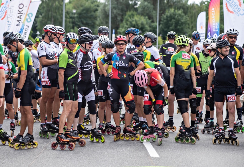 Ścigali się na szosie i rolkach. Road Race w Elblągu zdjęcie nr 351570