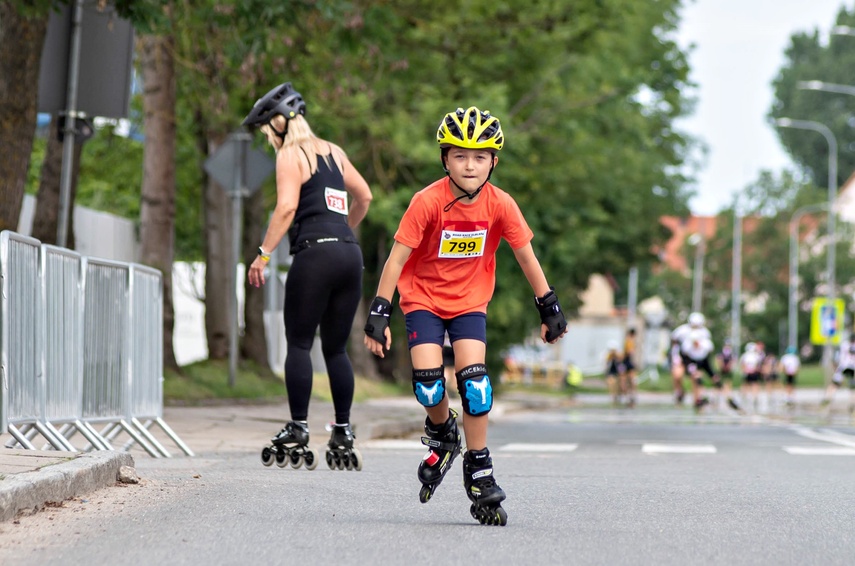 Ścigali się na szosie i rolkach. Road Race w Elblągu zdjęcie nr 351562