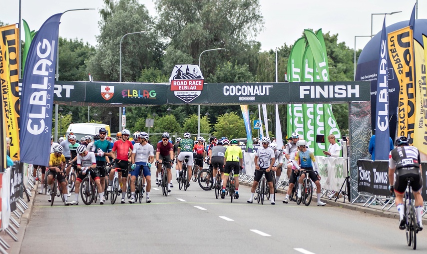 Ścigali się na szosie i rolkach. Road Race w Elblągu zdjęcie nr 351453