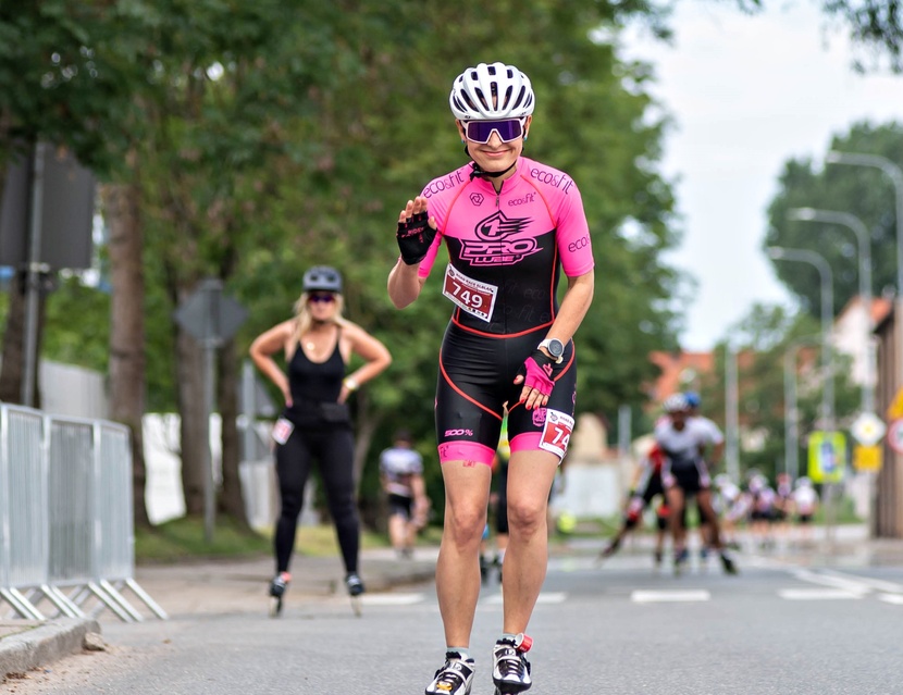 Ścigali się na szosie i rolkach. Road Race w Elblągu zdjęcie nr 351560