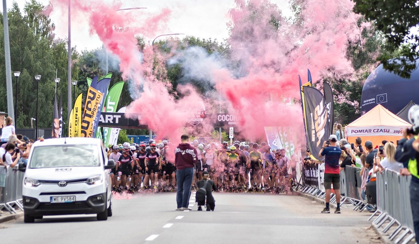 Ścigali się na szosie i rolkach. Road Race w Elblągu zdjęcie nr 351572
