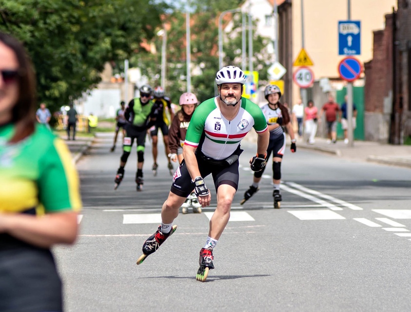 Ścigali się na szosie i rolkach. Road Race w Elblągu zdjęcie nr 351566