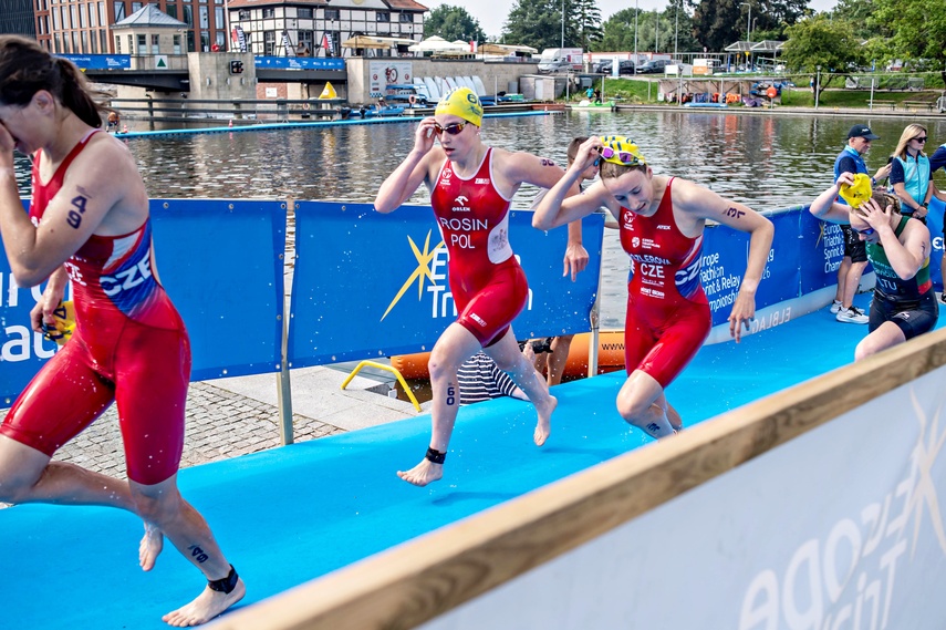 Triathlonowe Mistrzostwa Europy w Elblągu wystartowały zdjęcie nr 351841