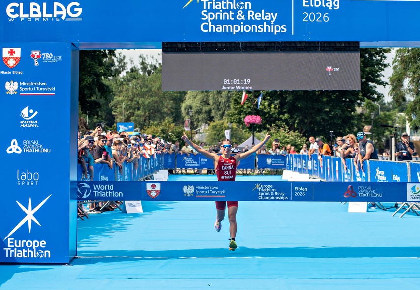 Triathlonowe Mistrzostwa Europy w Elblągu wystartowały zdjęcie nr 351896