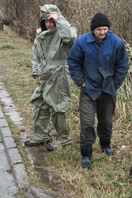 Elbląg Walka z wodą w Nowakowie