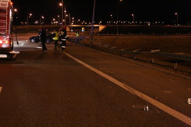 Elbląg Wypadek na obwodnicy