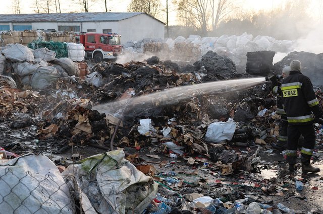 Pożar przy Skrzydlatej zdjęcie nr 34225