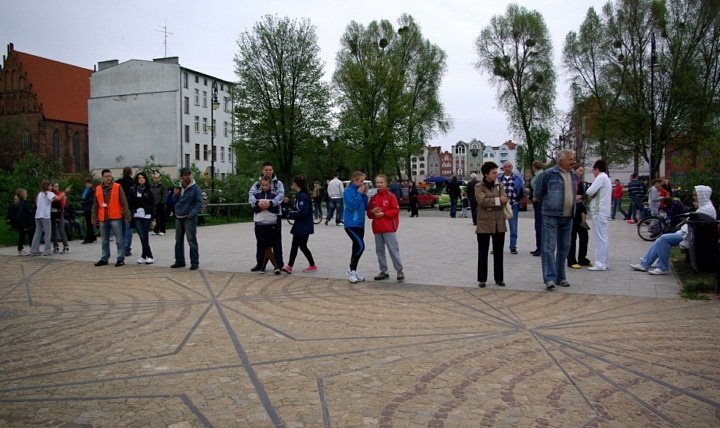 Elbląg Pobiegli przez dwa mosty