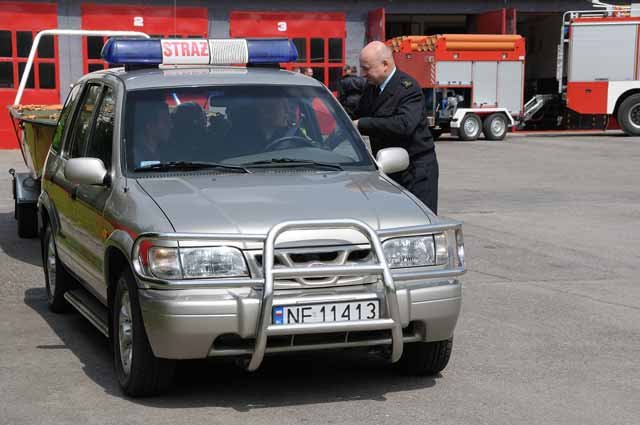 Wyjazd strażaków na tereny zalane wodą zdjęcie nr 35090