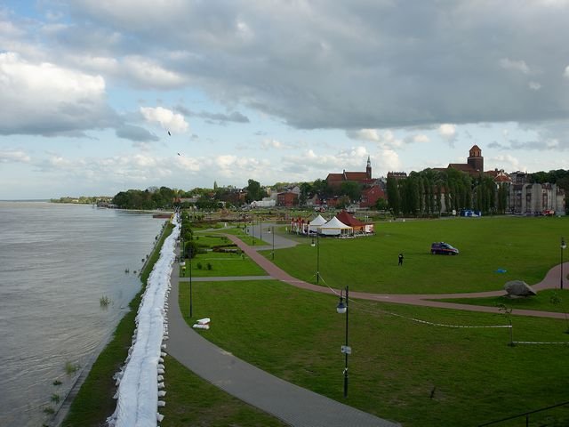 Wielka woda w Tczewie. Sytuacja jest stabilna zdjęcie nr 35328