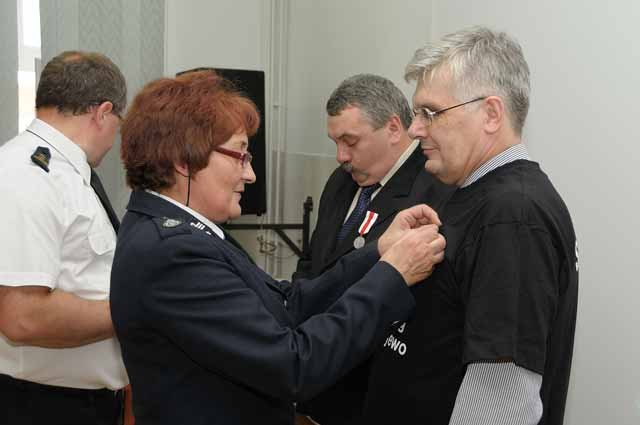 Młodzieżowa Drużyna Pożarnicza przy ZSH w Elblągu - inauguracja działalności zdjęcie nr 35344