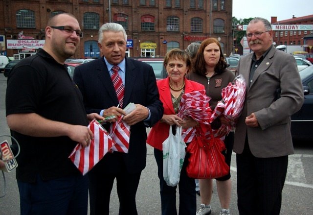 Andrzej Lepper w Elblągu zdjęcie nr 35701