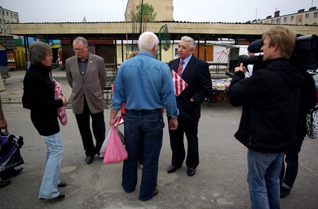Andrzej Lepper w Elblągu zdjęcie nr 35700