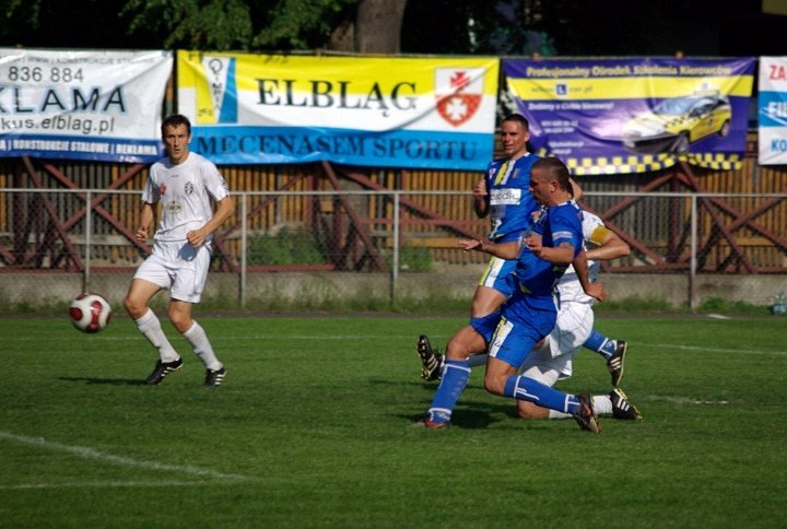 Olimpia Elbląg - Okocimski Brzesko zdjęcie nr 36022