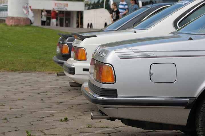 Elbląg Zlot użytkowników BMW 635 CSi