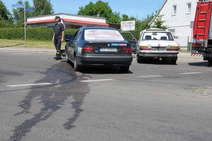 Groźna kolizja na skrzyżowaniu zdjęcie nr 37024