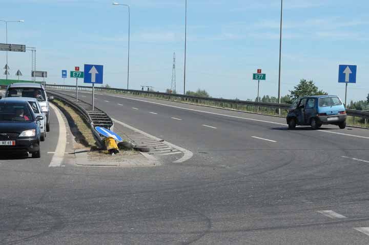 Wypadek na obwodnicy zdjęcie nr 37360