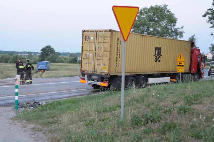 Elbląg Śmiertelny wypadek w Komorowie Żuławskim