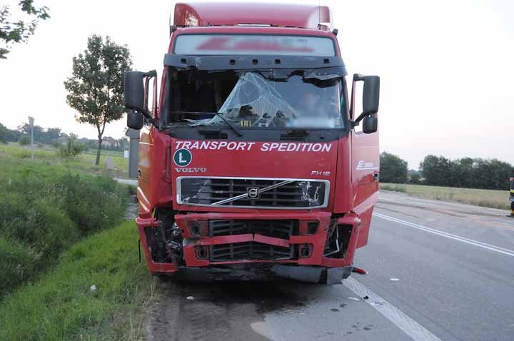 Śmiertelny wypadek w Komorowie Żuławskim zdjęcie nr 37487