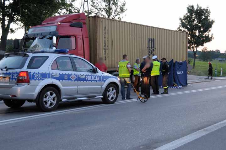 Śmiertelny wypadek w Komorowie Żuławskim zdjęcie nr 37483