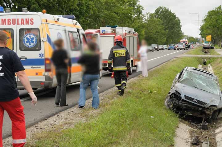 Wypadek w Kazimierzowie zdjęcie nr 37744