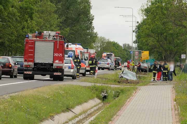 Wypadek w Kazimierzowie zdjęcie nr 37732