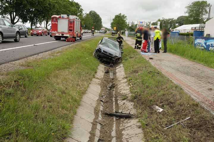 Wypadek w Kazimierzowie zdjęcie nr 37734