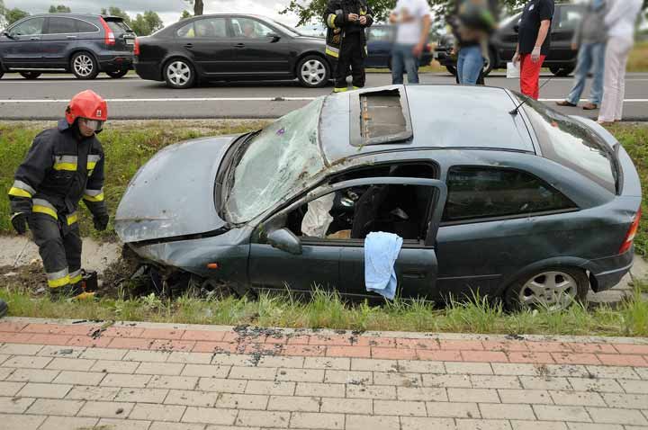 Wypadek w Kazimierzowie zdjęcie nr 37742