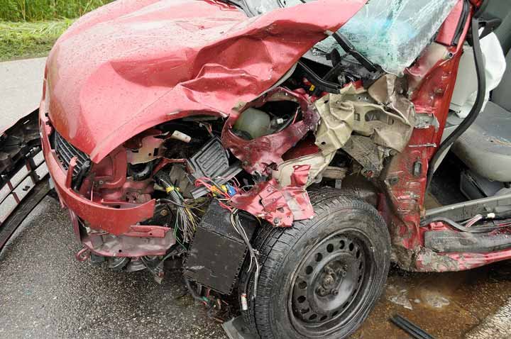 Wypadek między Jegłownikiem a Gronowem zdjęcie nr 37801