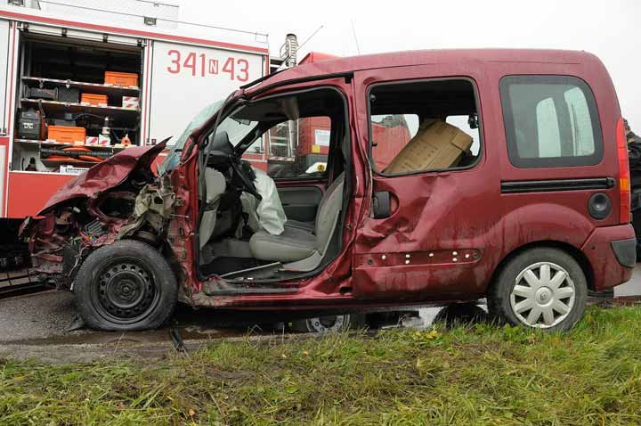 Elbląg Wypadek między Jegłownikiem a Gronowem