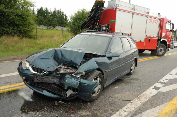 Wypadek na "siódemce" zdjęcie nr 37993