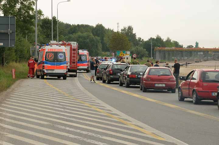 Wypadek na "siódemce" zdjęcie nr 37989