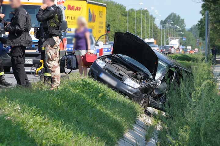Wypadek w Kazimierzowie zdjęcie nr 38068