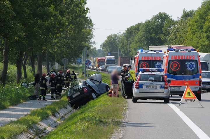 Wypadek w Kazimierzowie zdjęcie nr 38059