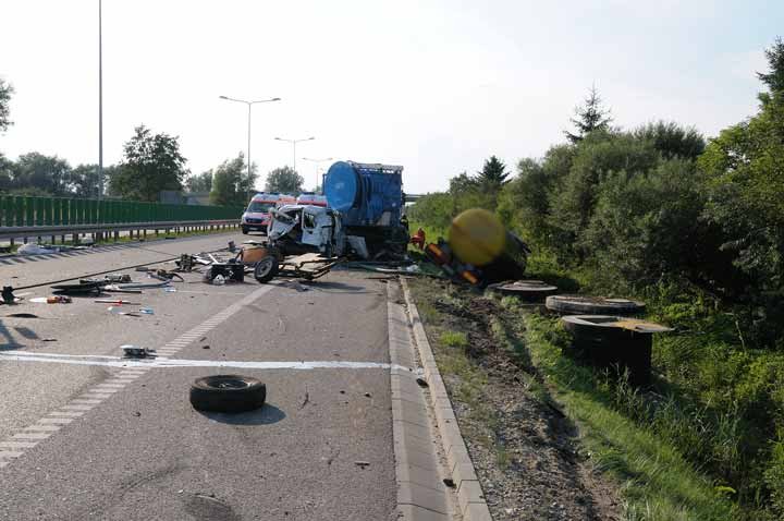 Wypadek na obwodnicy zdjęcie nr 38071