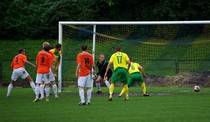 Elbląg Concordia - Dąb Dąbrowa Białostocka (3:2)