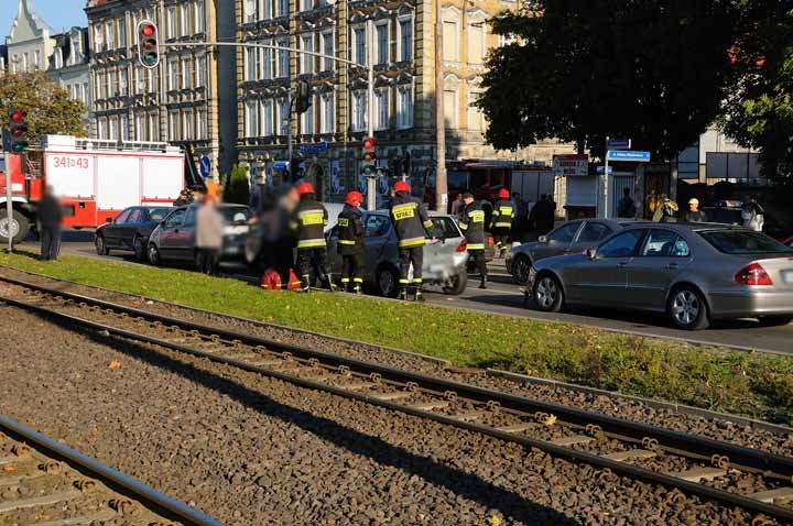 Karambol na Grunwaldzkiej zdjęcie nr 39987